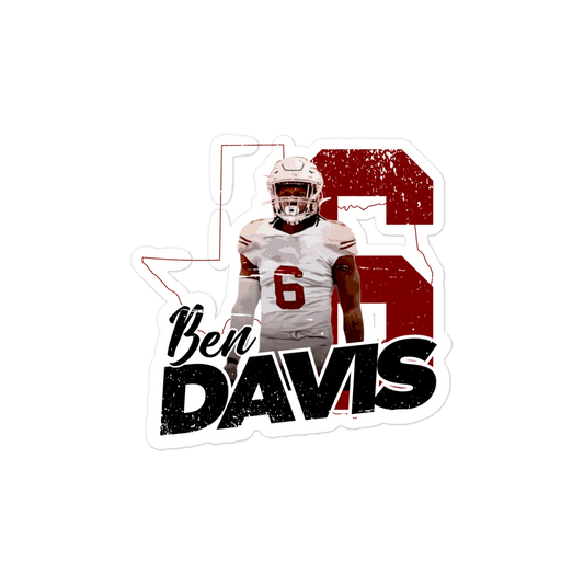 Ben Davis "Gameday" sticker - Fan Arch