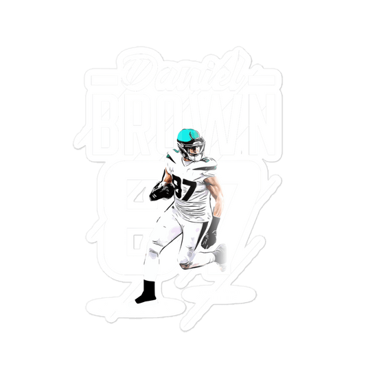 Daniel Brown "Gameday" sticker - Fan Arch