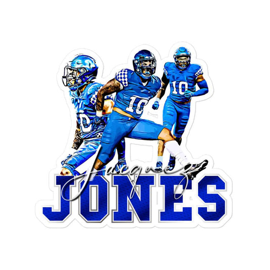Jacquez Jones "Gameday" sticker - Fan Arch