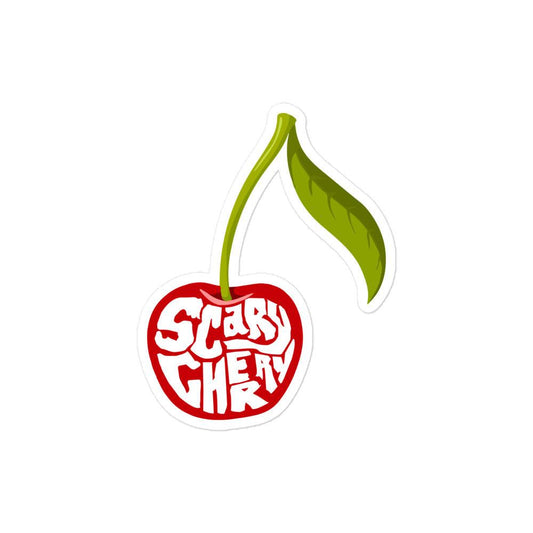 Cecil Cherry "Scary Cherry" Sticker - Fan Arch