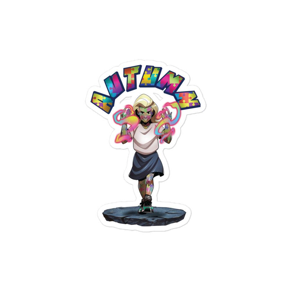 Gary Forbes "Ausome" stickers - Fan Arch