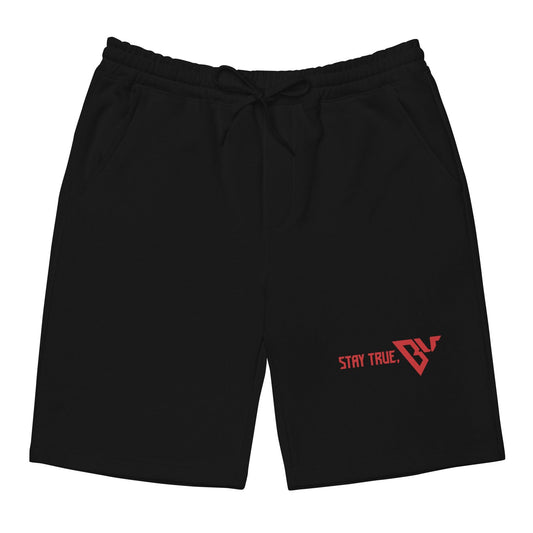 Ben Uzoh "Stay True" fleece shorts - Fan Arch