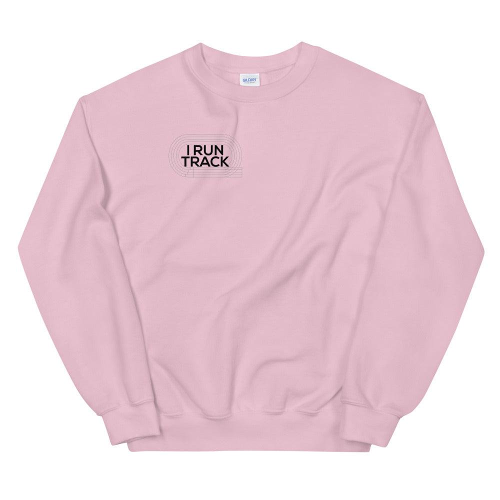 Muna Lee "I RUN TRACK" Sweatshirt - Fan Arch