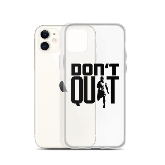 Coby Miller "Don't Quit" iPhone Case - Fan Arch