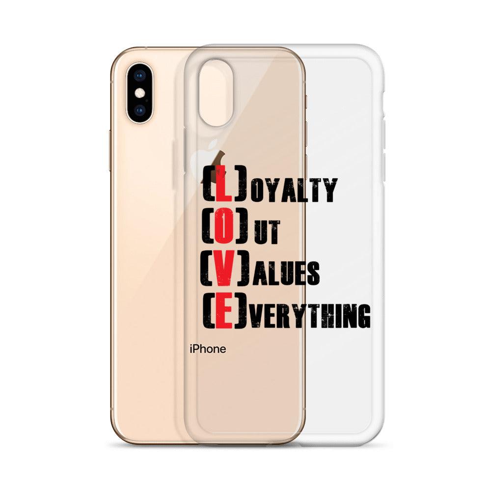 Casey Prather "LOVE" iPhone Case - Fan Arch