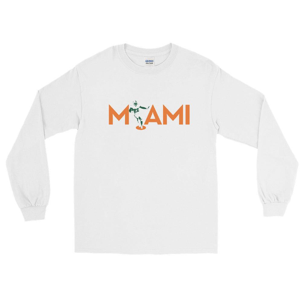 Mark Walton "MIAMI" Long Sleeve Shirt - Fan Arch