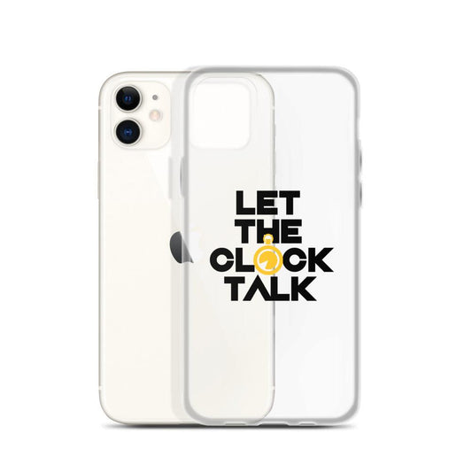 Amere Lattin “Clock Talk” iPhone Case - Fan Arch