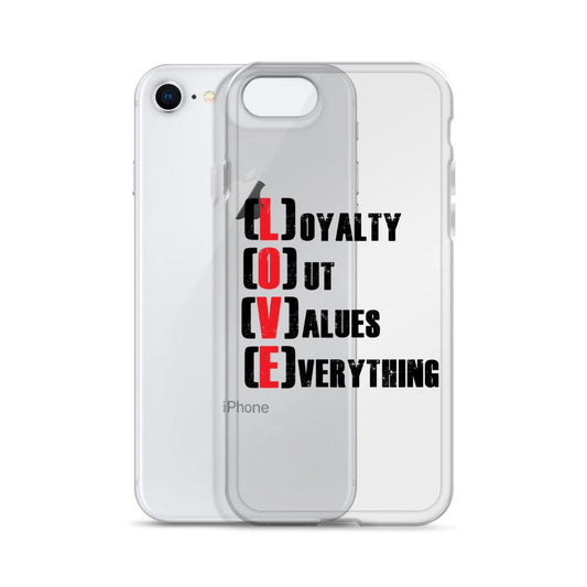 Casey Prather "LOVE" iPhone Case - Fan Arch