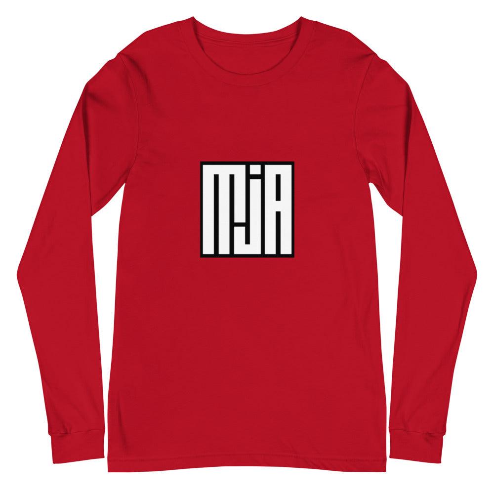 Myles Adams "MJA" Long Sleeve Tee - Fan Arch