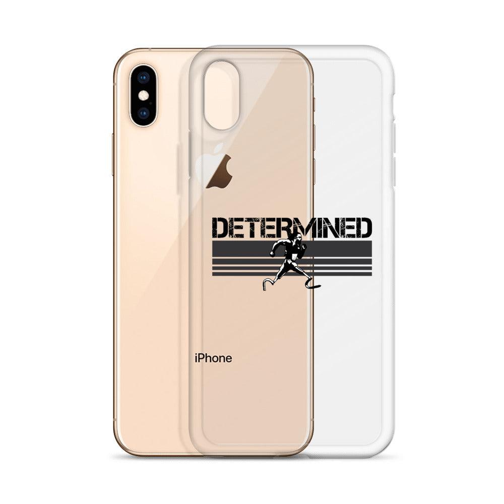 Regas Woods “Determined” iPhone Case - Fan Arch