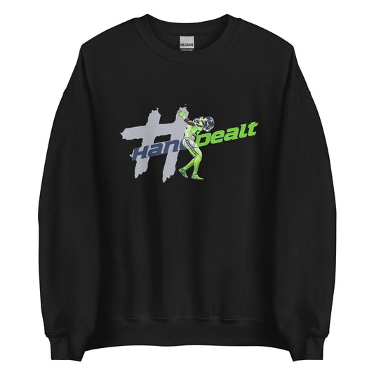 Darrell Taylor Jr. "#HandDealt" Sweatshirt - Fan Arch
