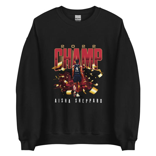 Aisha Sheppard "2022 Champ" Sweatshirt - Fan Arch