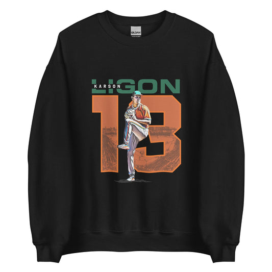 Karson Ligon "Essential" Sweatshirt - Fan Arch
