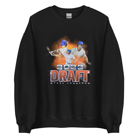 Wyatt Langford "MLB Draft" Sweatshirt - Fan Arch