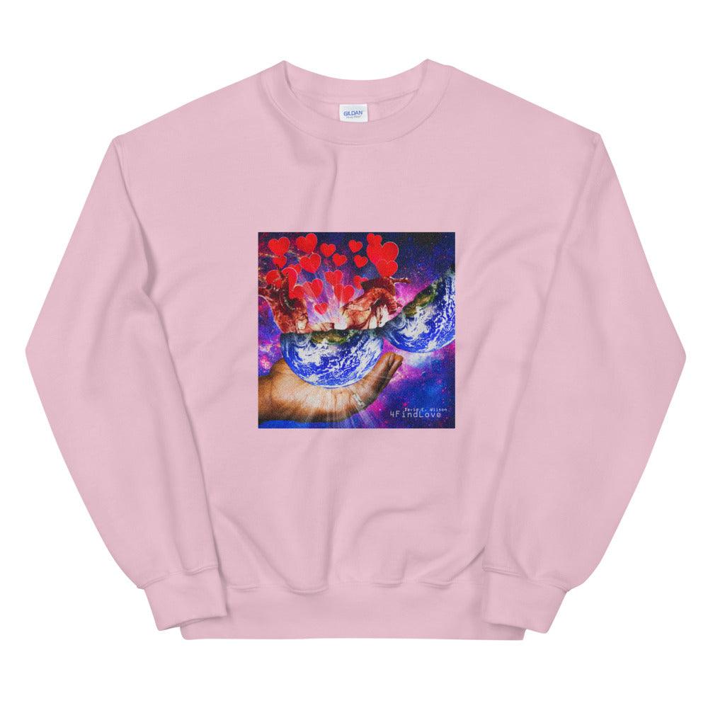 David E. Wilson "4FindLove" Sweatshirt - Fan Arch