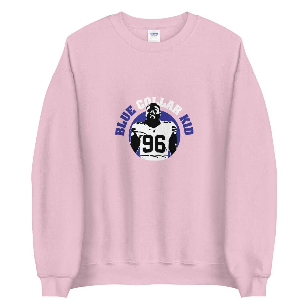 Demone Harris "Blue Collar Kid" Sweatshirt - Fan Arch