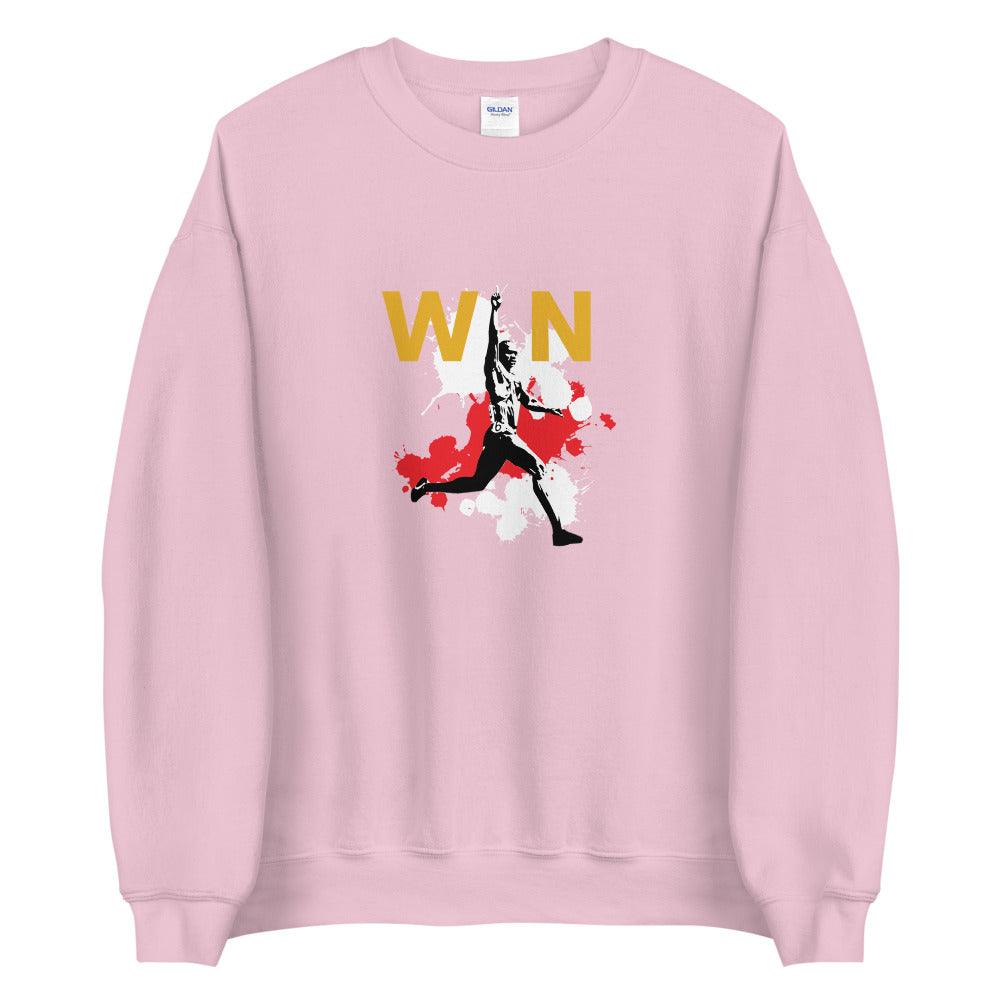 Ben Johnson "WIN" Sweatshirt - Fan Arch