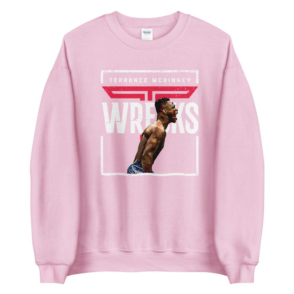 Terrance McKinney "Wreck Em" Sweatshirt - Fan Arch