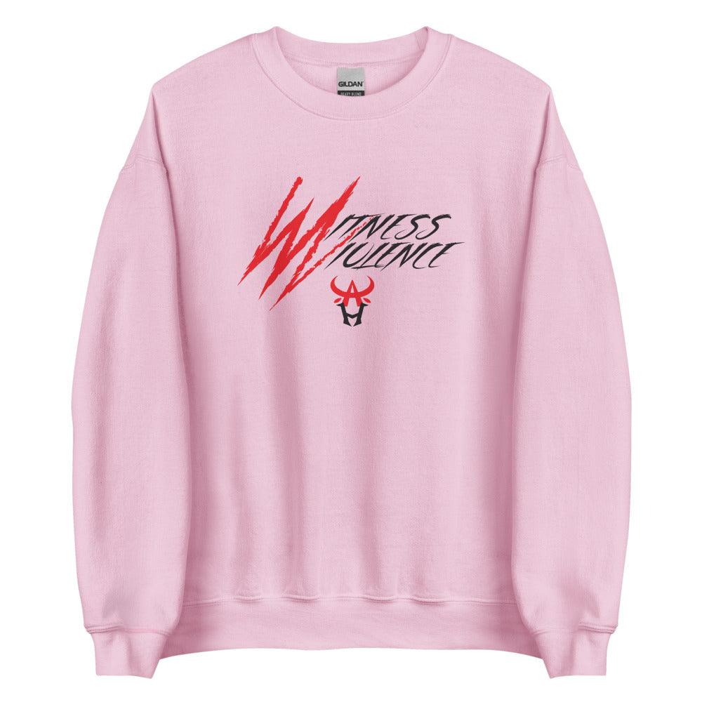 Andre Harrison "Witness Violence" Sweatshirt - Fan Arch