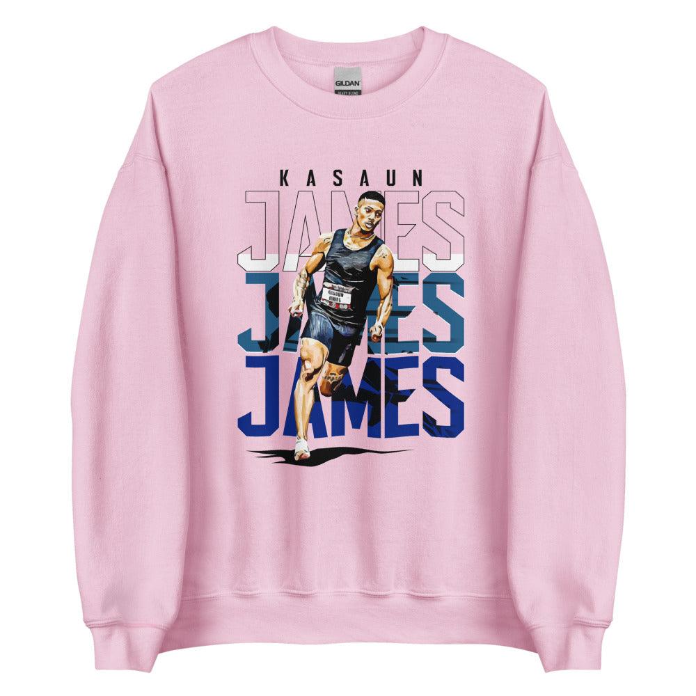 Kasaun James "Race Time" Sweatshirt - Fan Arch