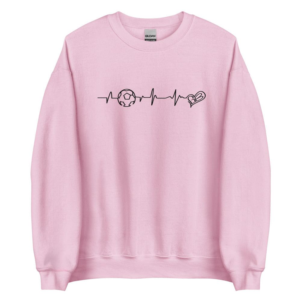 Gino Boscia “Heartbeat” Sweatshirt - Fan Arch