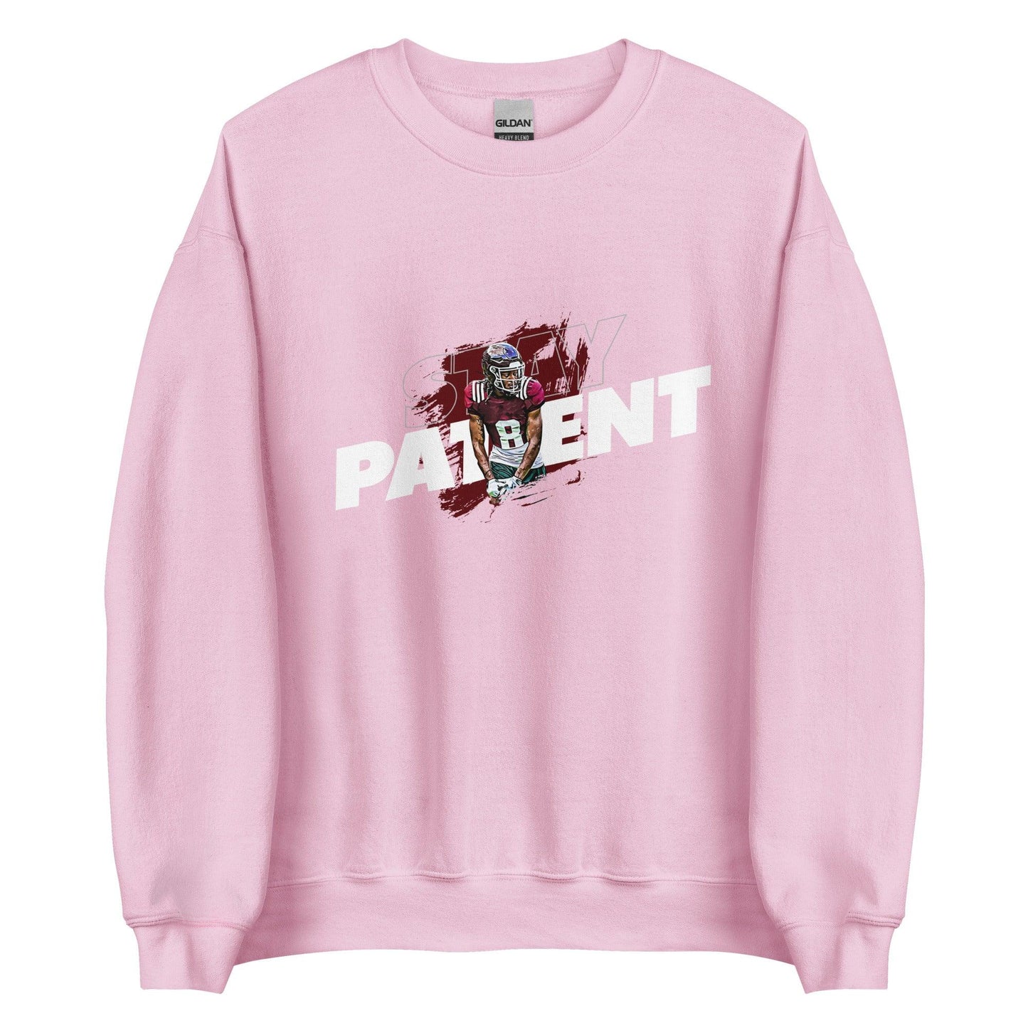 Yulkeith Brown "Stay Patient" Sweatshirt - Fan Arch