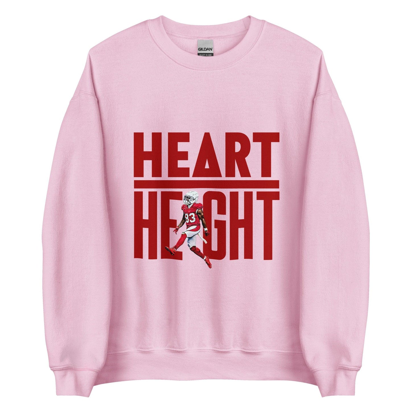 Greg Dortch "Heart Over Height" Sweatshirt - Fan Arch
