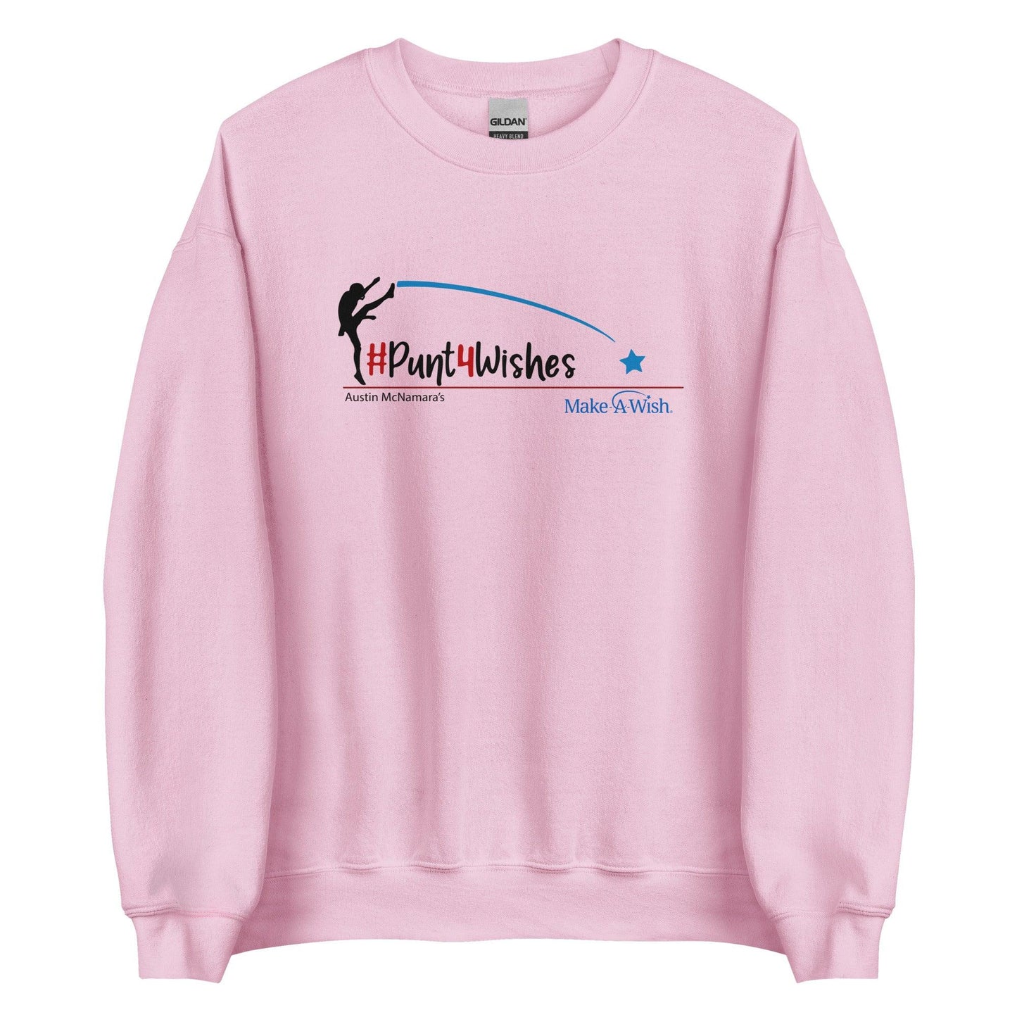Austin McNamara "#Punt4Wishes" Sweatshirt - Fan Arch
