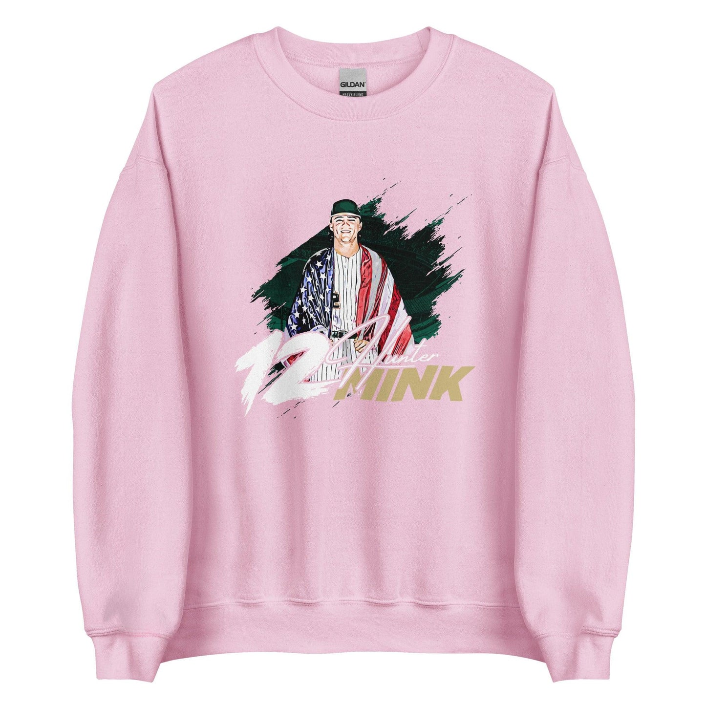 Hunter Mink "USA" Sweatshirt - Fan Arch