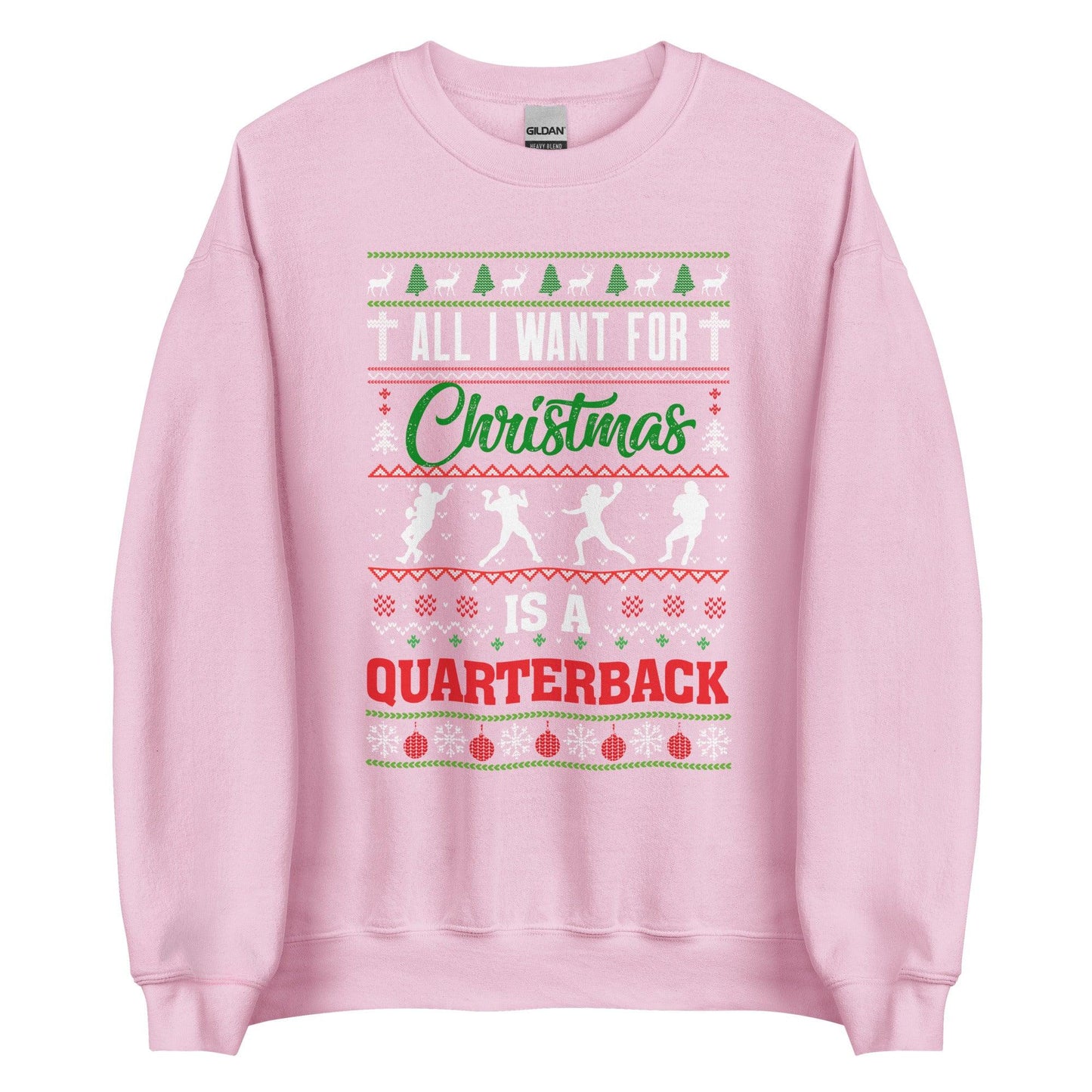 Ugly Holiday Sweaters “No Quarterback” - Fan Arch