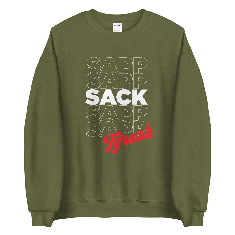 Tyreak Sapp "SACK" Sweatshirt - Fan Arch