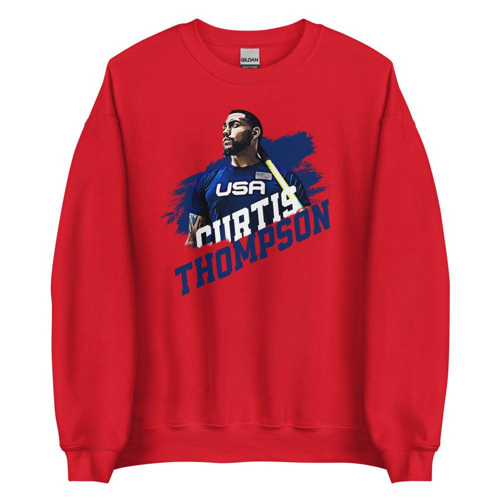 Curtis Thompson "USA" Sweatshirt - Fan Arch