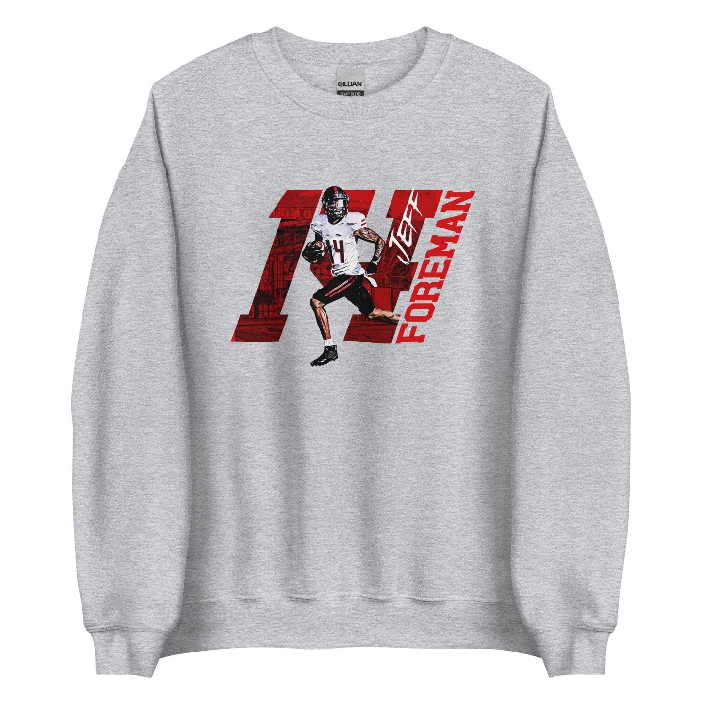 Jeff Foreman "14" Sweatshirt - Fan Arch