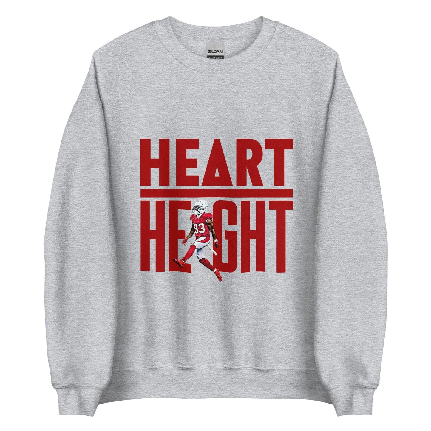 Greg Dortch "Heart Over Height" Sweatshirt - Fan Arch