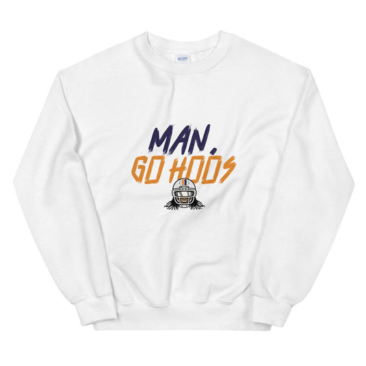 Bryce Perkins "Man, Go Hoos" Sweatshirt - Fan Arch