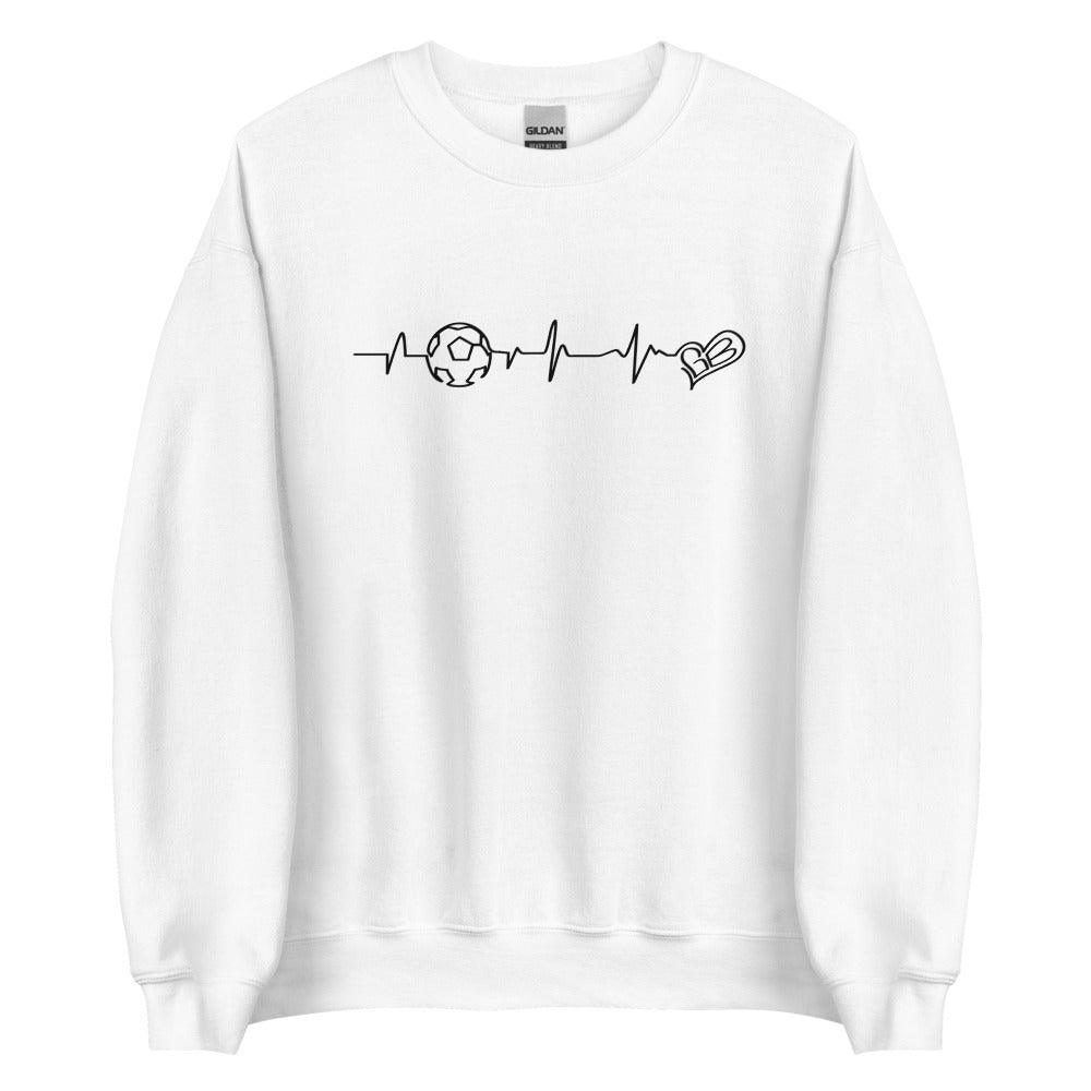 Gino Boscia “Heartbeat” Sweatshirt - Fan Arch