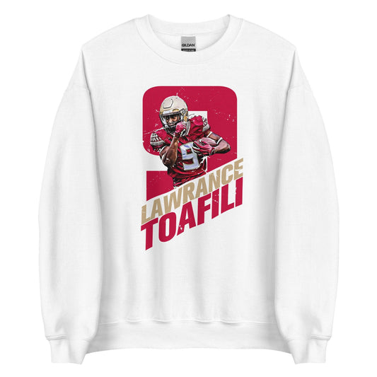 Lawrance Toafili "Run It" Sweatshirt - Fan Arch