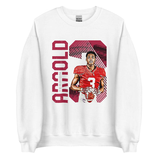 Terrion Arnold "3" Sweatshirt - Fan Arch