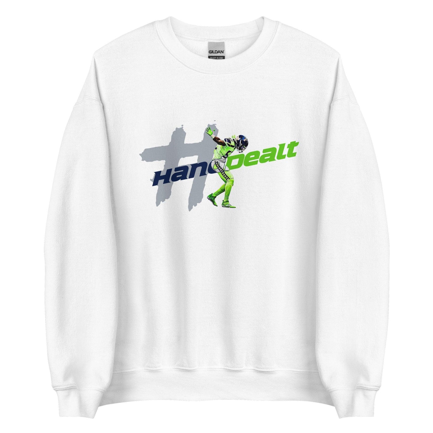 Darrell Taylor Jr. "#HandDealt" Sweatshirt - Fan Arch
