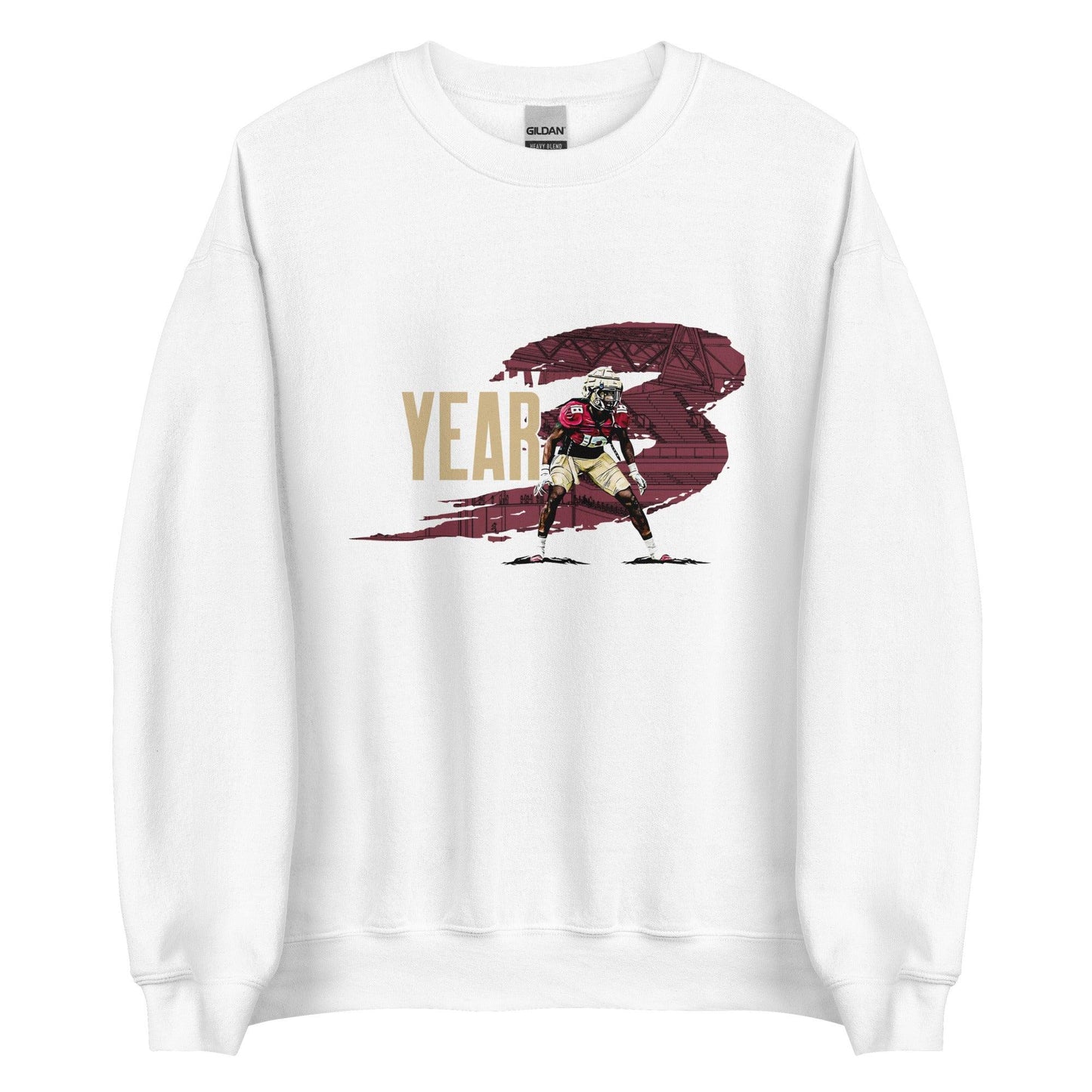 Travis Jay "Year 3" Sweatshirt - Fan Arch