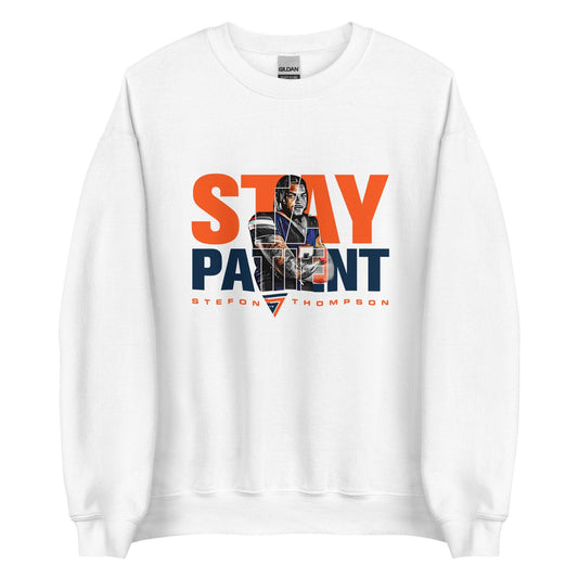 Stefon Thompson "Stay Patient" Sweatshirt - Fan Arch