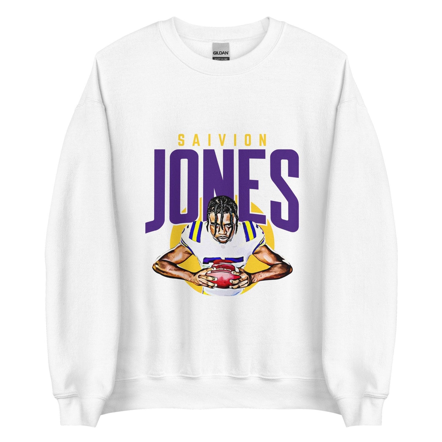 Saivion Jones "Focused" Sweatshirt - Fan Arch