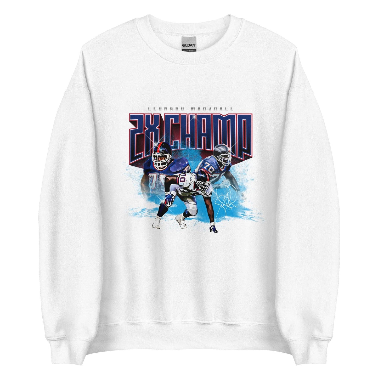 Leonard Marshall "Vintage" Sweatshirt - Fan Arch