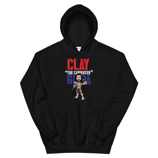 Clay Guida "Double Sided Fight Night" Hoodie - Fan Arch