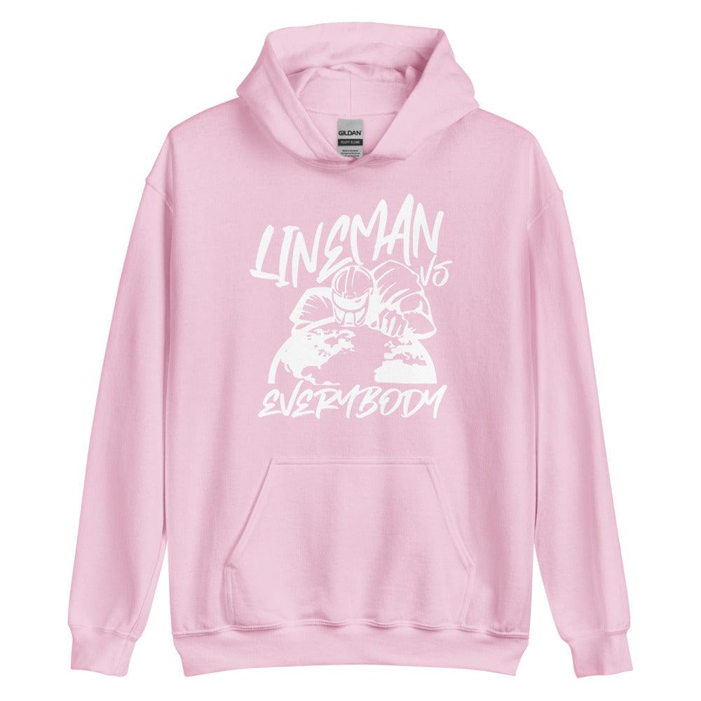 Leon Searcy "Lineman Vs. Everybody" Hoodie - Fan Arch