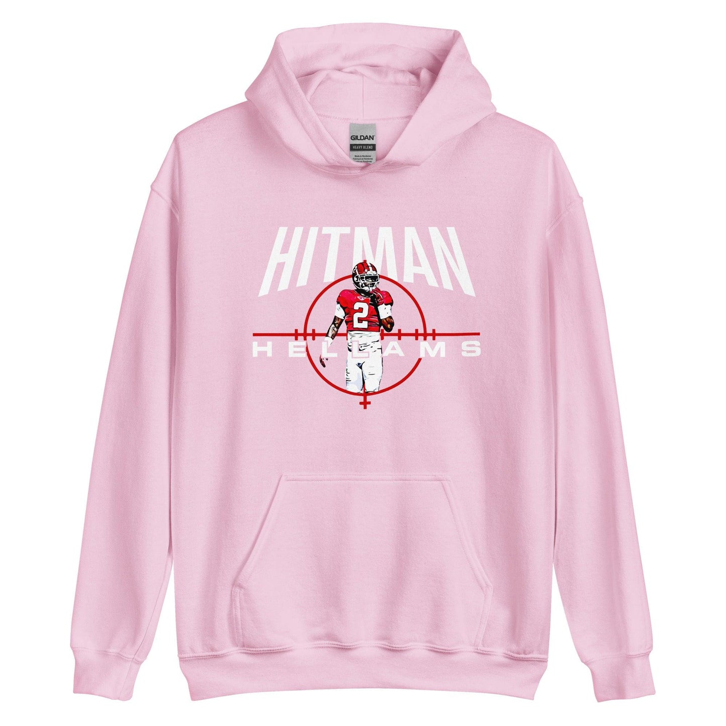 DeMarcco Hellams "Hitman" Hoodie - Fan Arch