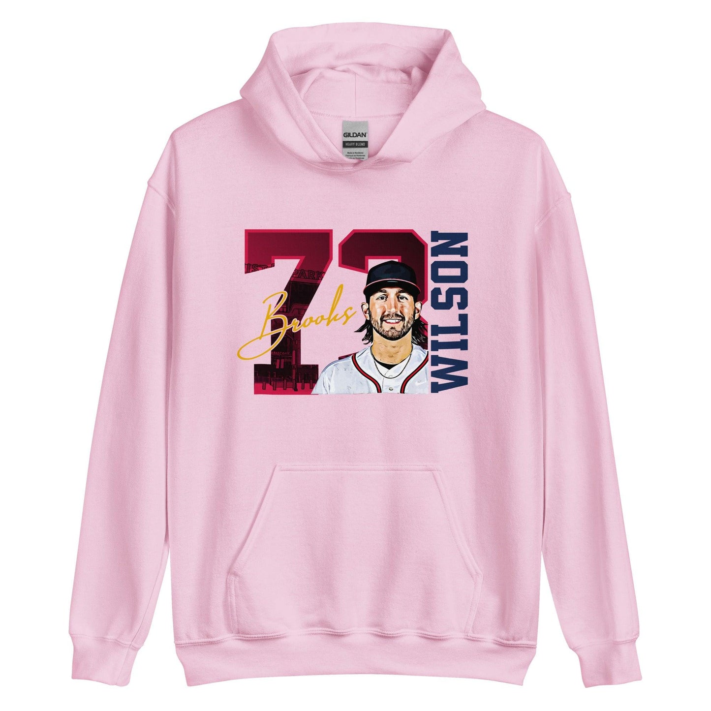 Brooks Wilson "Lineup" Hoodie - Fan Arch