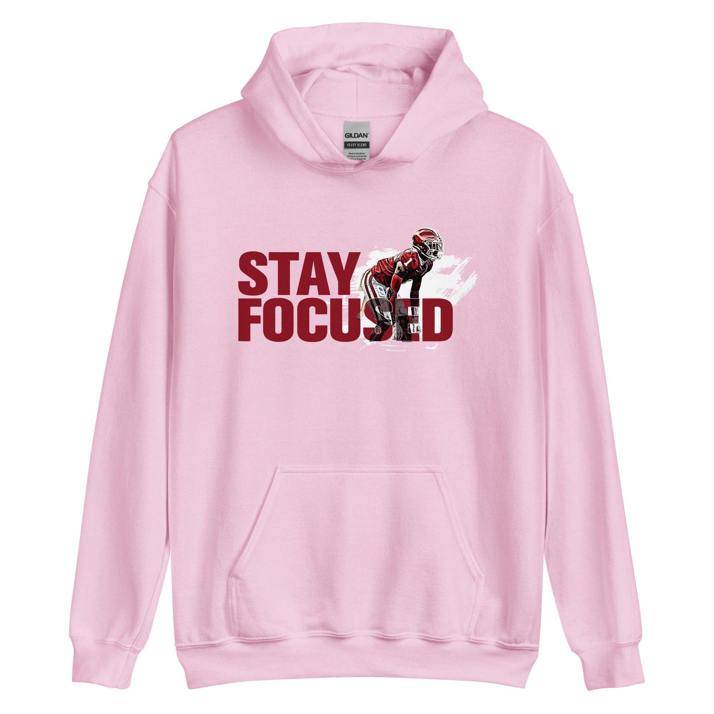 Joshua Eaton "Stay Focused" Hoodie - Fan Arch