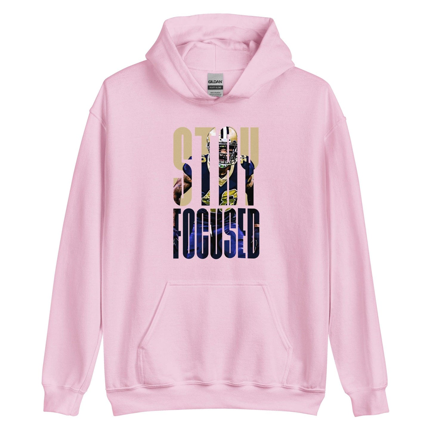 JT Gray "Stay Focused" Hoodie - Fan Arch