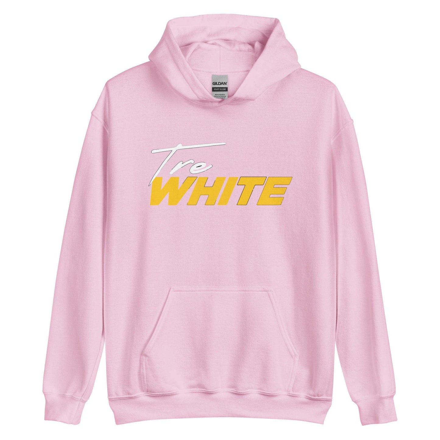 Tre White "Signature" Hoodie - Fan Arch